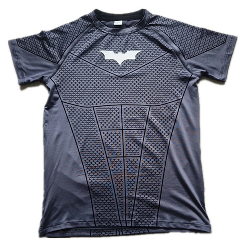 New Men's Compression Quick Dry Athletic Gym Workout Fitness T Shirt gallery