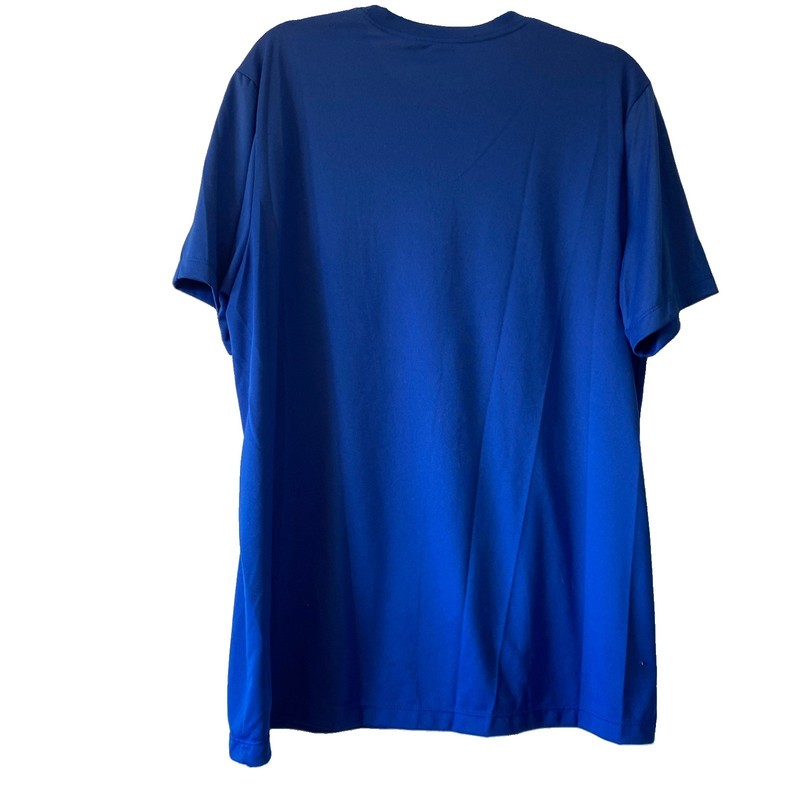 Nike Performance Shirt Mens Size XL Blue Short Sleeve Dri Fit Activewear Outdoor gallery
