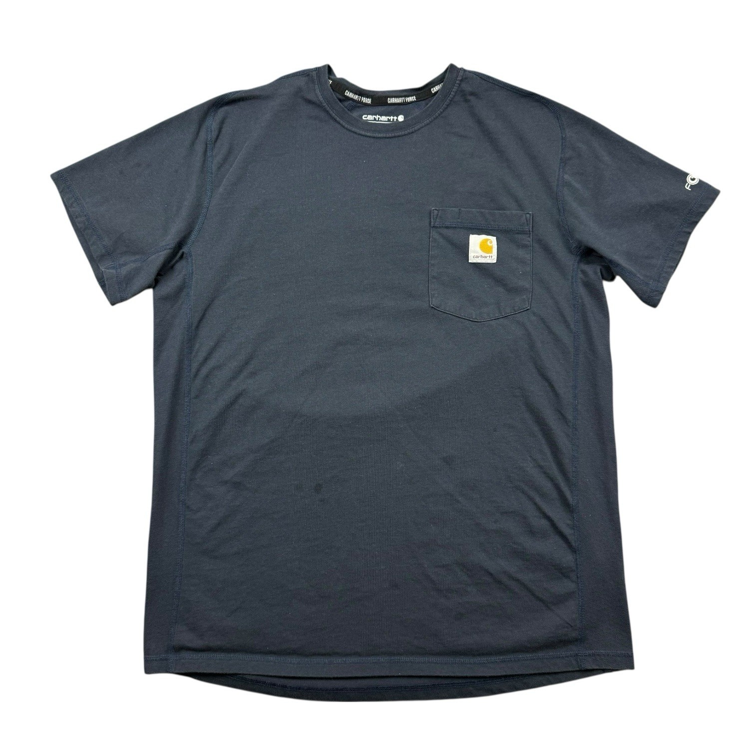 Carhartt Force T Shirt Men's Medium Blue Relaxed Fit Short Sleeve Workwear gallery