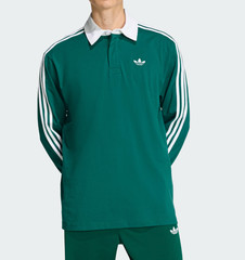 adidas Originals 3S Rugby Polo Men’s Casual Lifestyle Sports Top AsiaFit KE3572