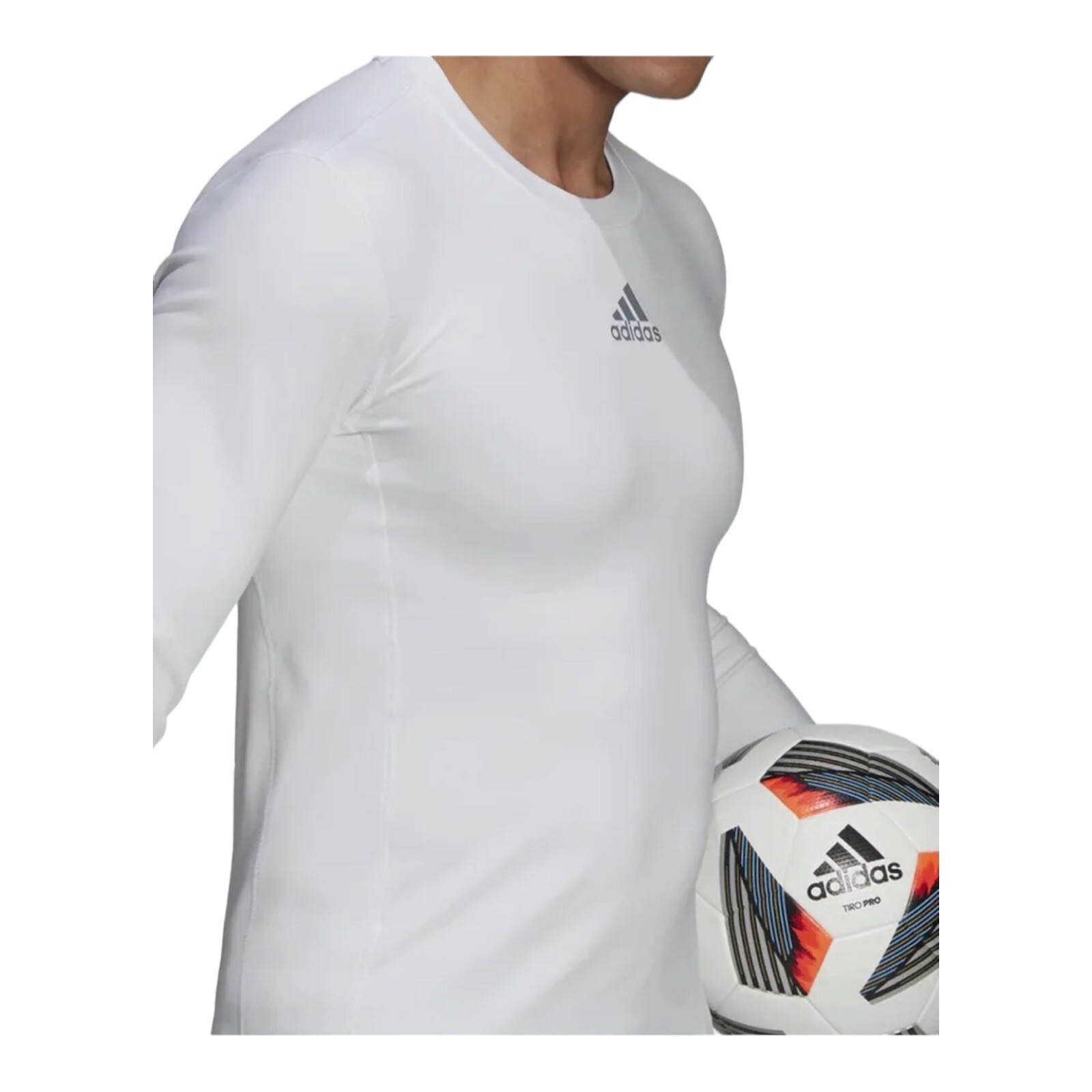 adidas Techfit ClimaWarm LS Compression Shirt White Size XL (H23121) New gallery