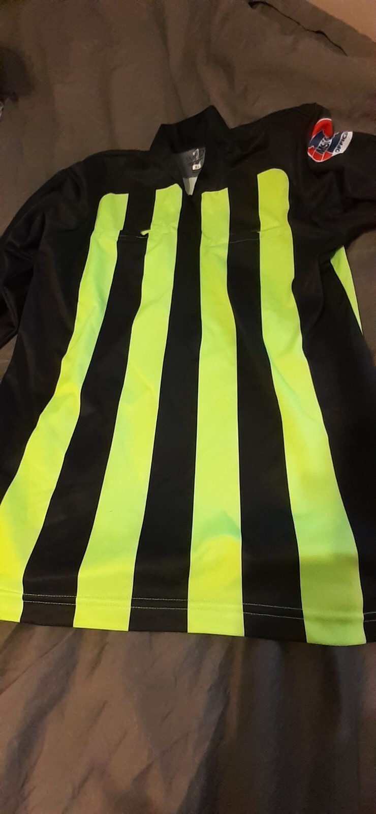 Three! Soccer Referee Jerseys shirts for Missouri high school - MSHSAA gallery