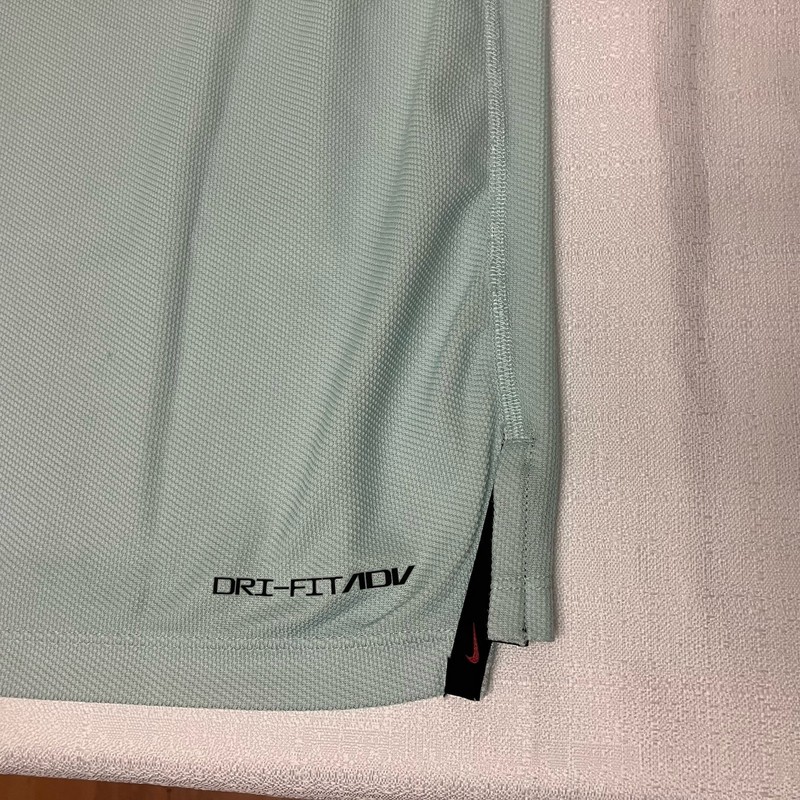 Nike Golf Tiger Woods ADV Dri Fit Mock Polo DR5324 346 Jade Ice Black Sz S T gallery
