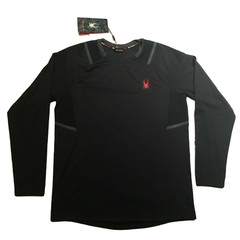Spyder Active NEW Mens ProWB Fashion Long Sleeve Shirt Medium $68