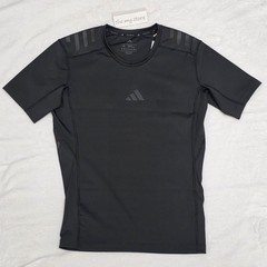 Adidas Rheon Techfit Control Training Tee Compression Shirt Mens XL Black JI5696