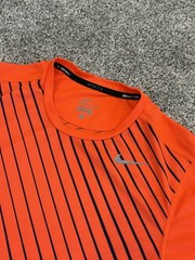 Nike Dri Fit Athletic T Shirt Neon Coral Short Sleeve Men’s Size Small Running