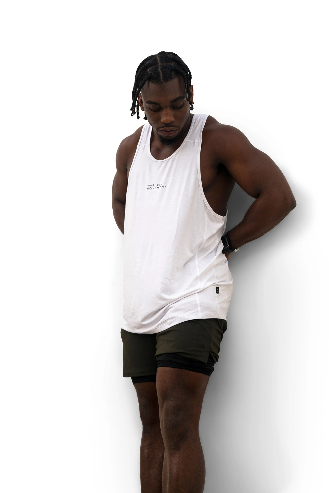 99 Self-Cooling Bamboo Tank Top (Relaxed Fit, White) gallery