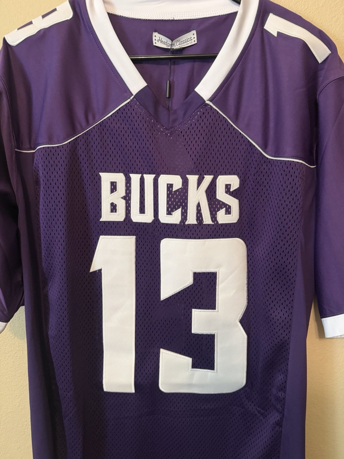 Headgear Classics Zaven Collins Terry Sanford High School Jersey Purple 2XL NWT gallery
