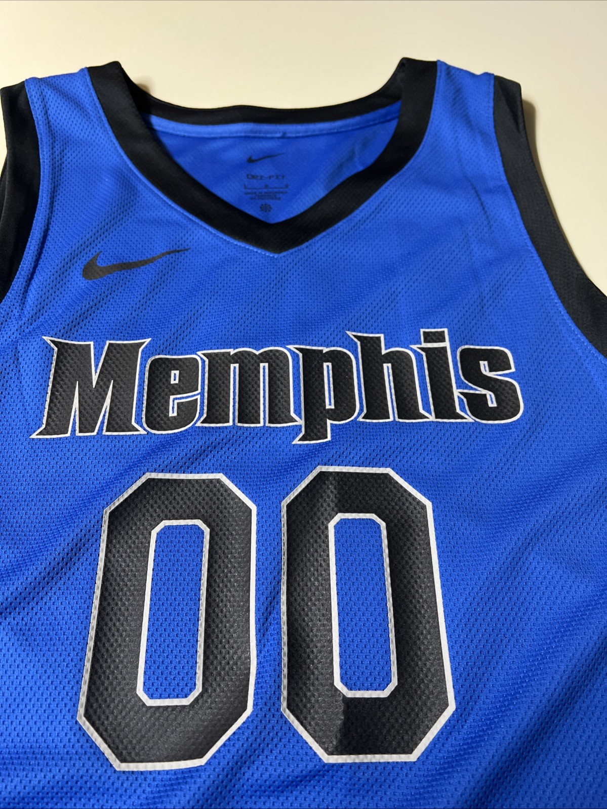 Memphis Tigers Men's Basketball Jersey Size Large Blue NWT gallery