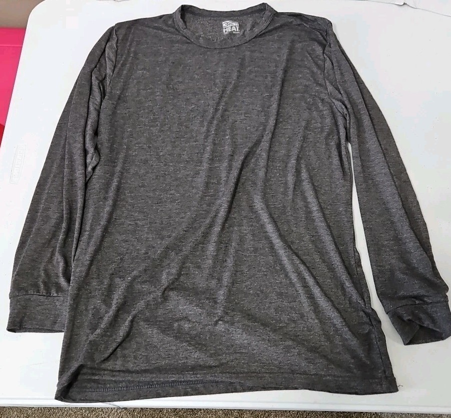 3 X 32 DEGREES HEAT MEN'S Large CREWNECK LONG SLEEVE Shirt gallery