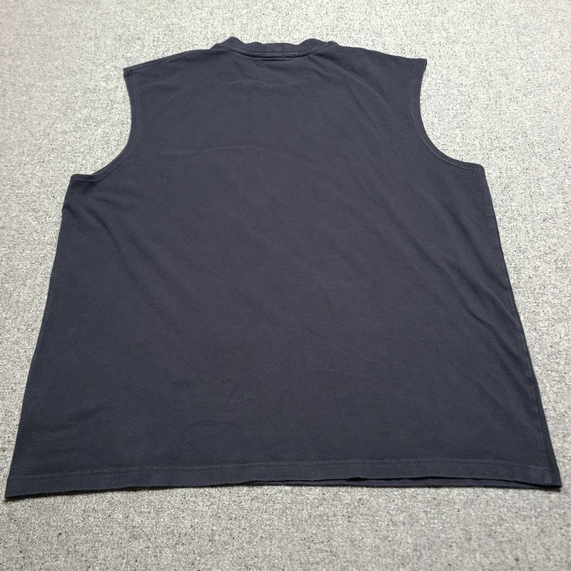 Vintage Nike Shirt Mens Extra Large Black Tank Top Y2K Sleeveless Crewneck gallery