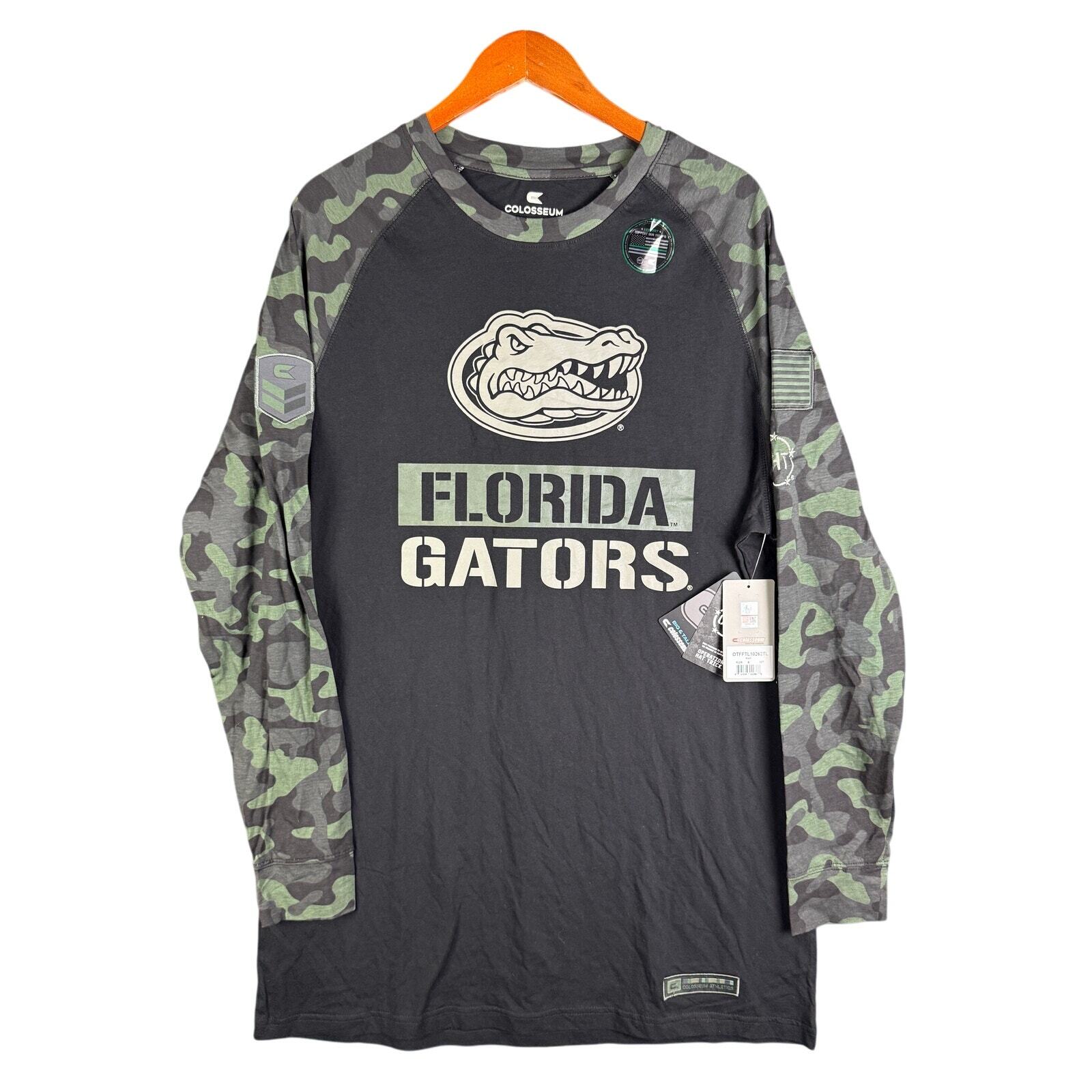 Florida Gators Colosseum OHT Long Sleeve Shirt Camo Green Mens 1XT NEW NWT NCAA gallery