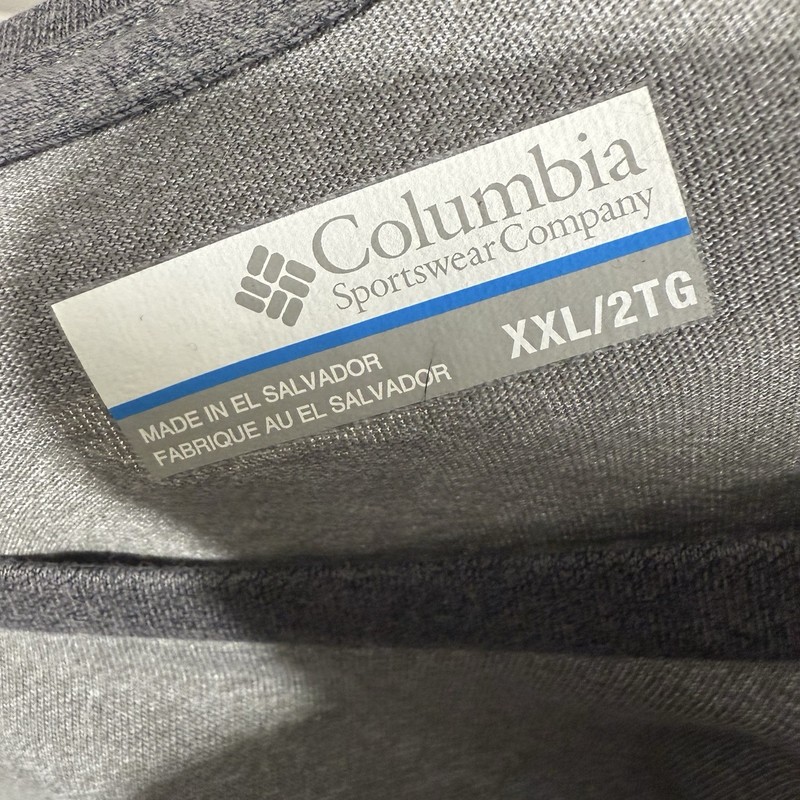 Columbia Mens Shirt Long Sleeve Omni Wick Two Toned Gray Size XXL gallery