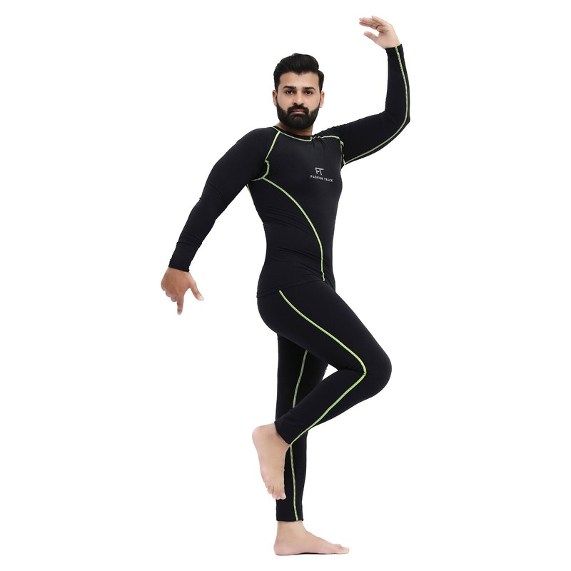 Mens Compression Winter Thermal Base Layer Under Full Suit Tights Shirt Pant gallery