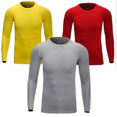 Mens Compression Underwear Under Base Layer Top Tight Long Sleeve T-Shirts