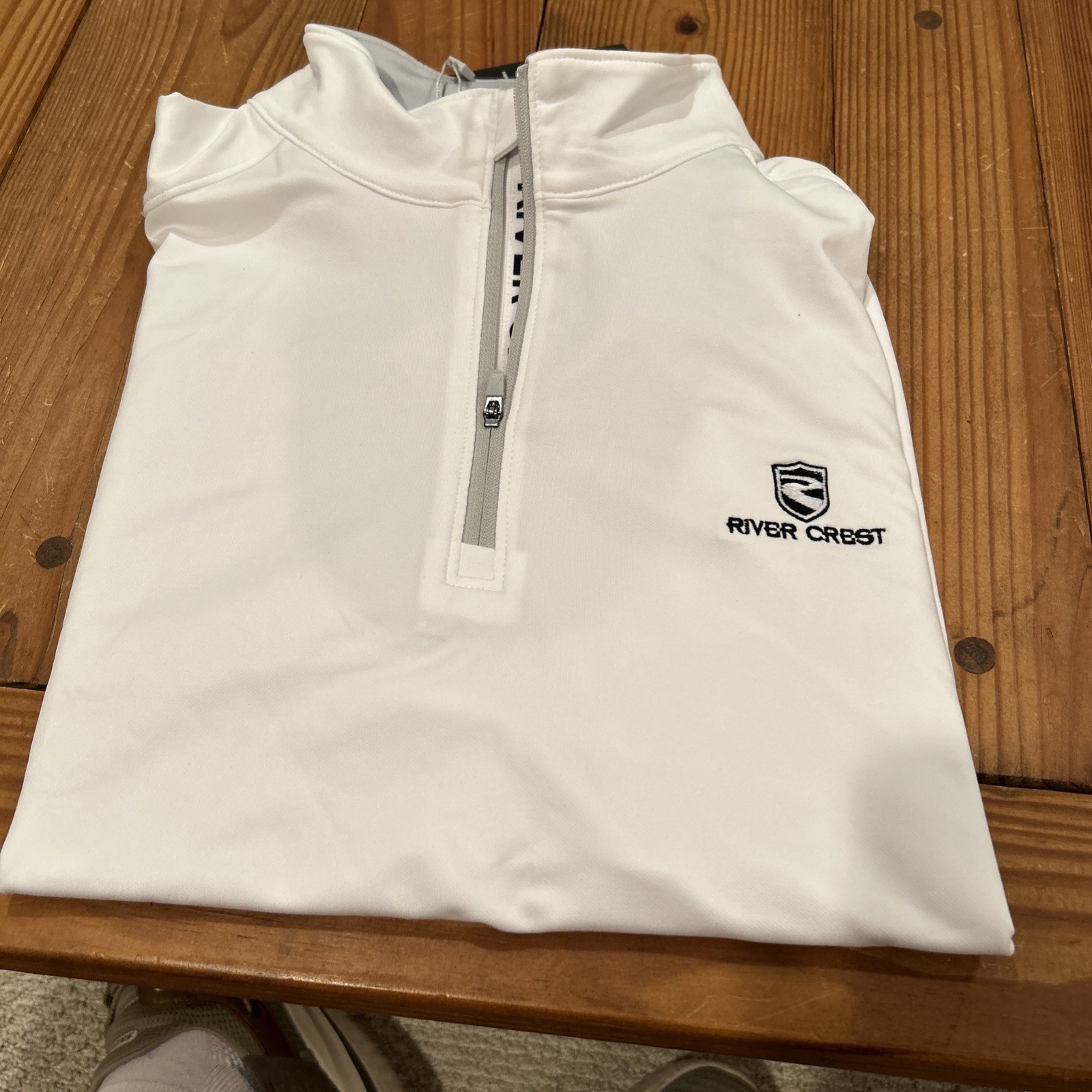 White Levelwear 1/4 Zip Pullover Small gallery