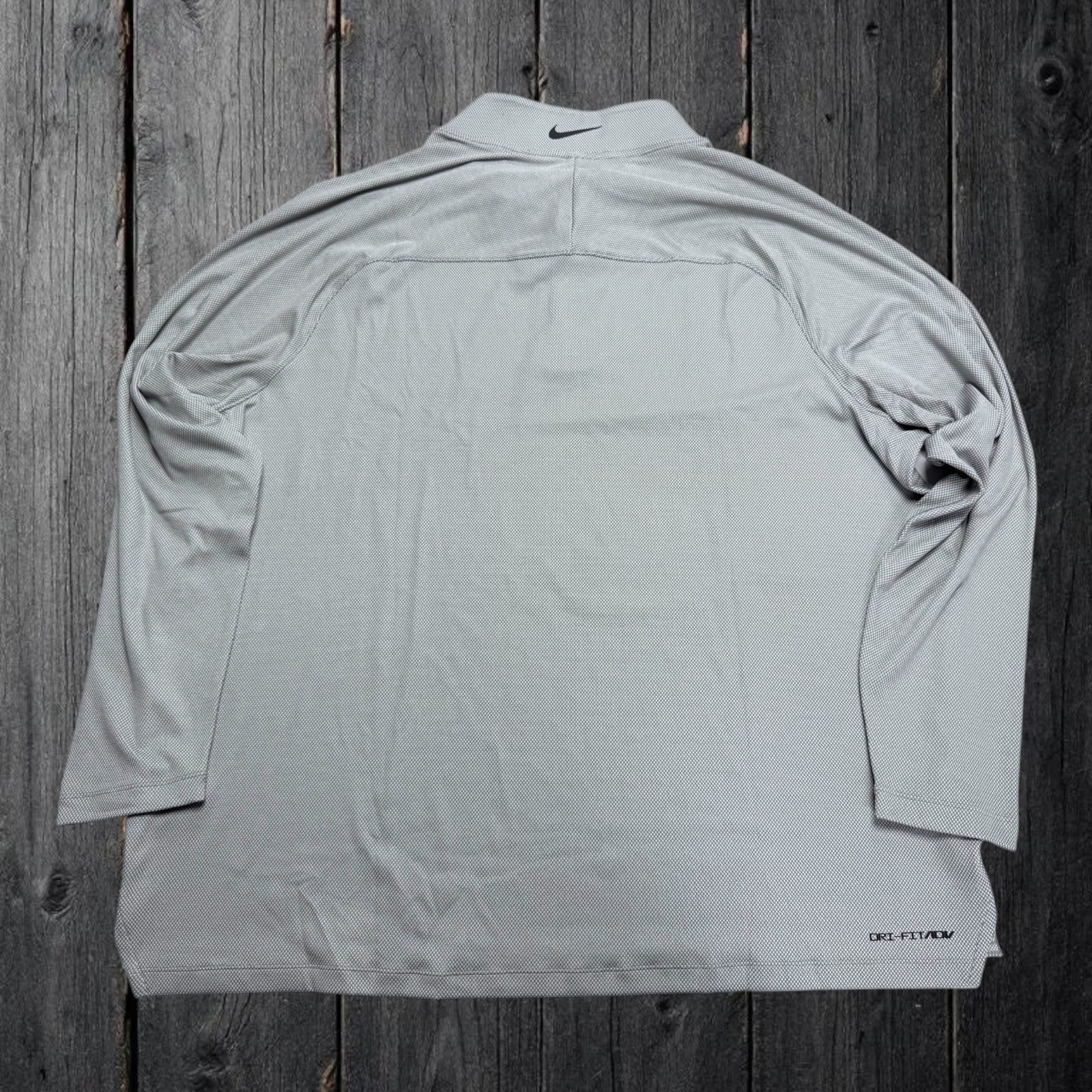Nike Golf Mens 2XL Quarter Zip Vapor Dri-FIT ADV Gray Long Sleeve DH0982-025 gallery