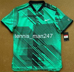 Nike Roger Federer RF 2017 Indian Wells Miami Henley Polo Tennis Shirt Uniqlo ON