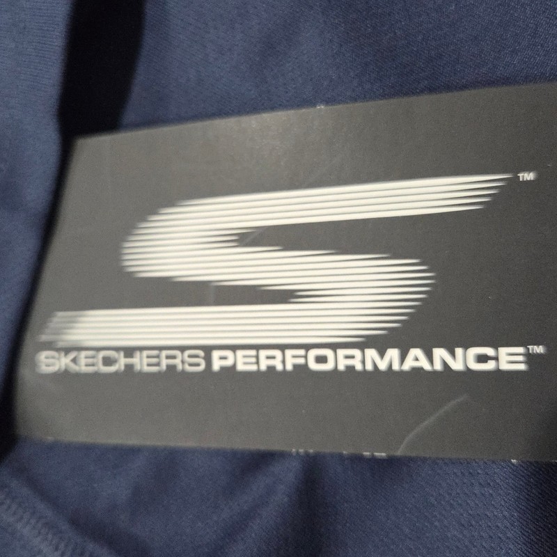 Skechers Performance T-Shirt Mens Large Blue Performance Athletic Tee NWT gallery