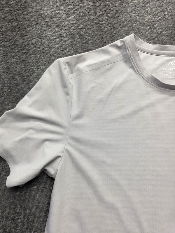 Path Projects Wadi Tee Mens Small White Running Shirt Performance Athletic P224 gallery
