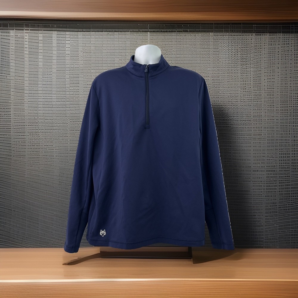 GREYSON Golf 1/4 Zip Pullover Navy Blue Size XL Athletic Stretch