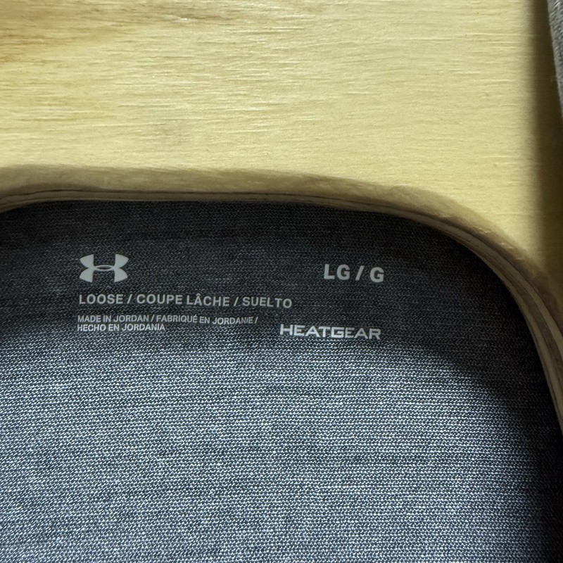 Under Armour 1/4 Zip Long Sleeve Pullover Heat Gear Gray Men’s Size Large gallery