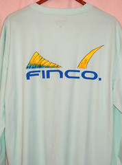 Denali Performance Apparel Finco. Long Sleeves 100% Microfiber Shirt Sz. L Mint