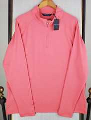 PETER MILLAR NEW $200 Size XL Mens 90% Wool 1/4 Zip Excursionist Crown Crafted