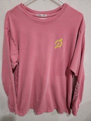 Peloton “Limitless” Long Sleeve Tee Shirt XL Washed Pink Unisex Graphic