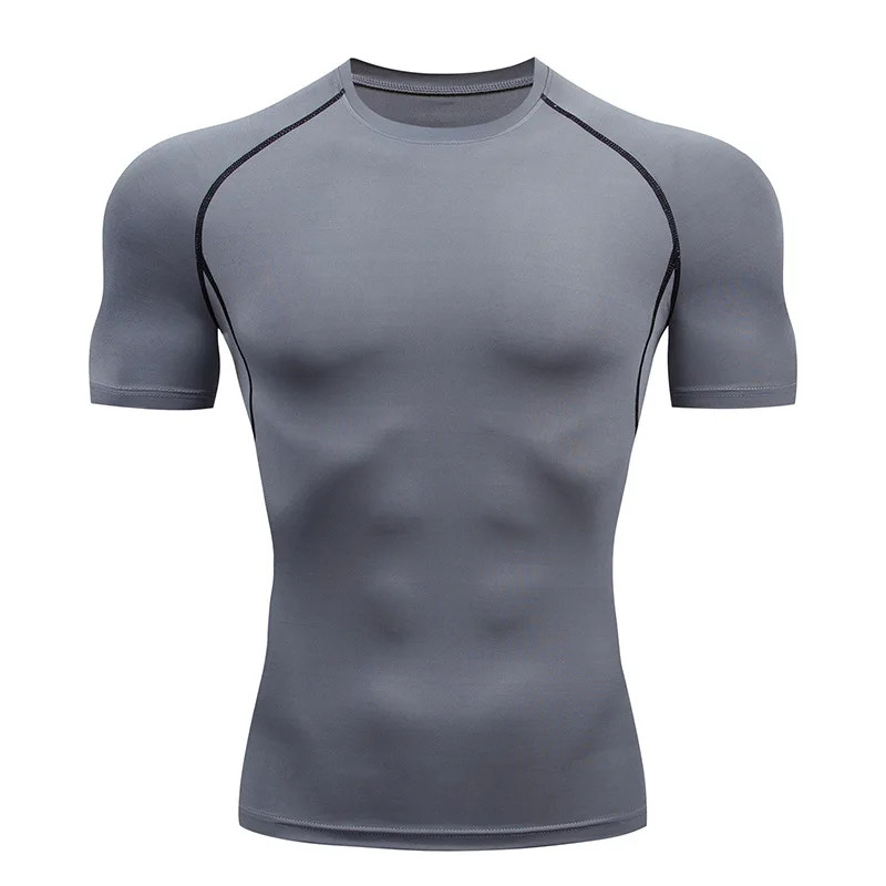 Men's Running Shirts Sport Gym Fitness Sweatshirt Jogging Athletic Shirt Tops gallery