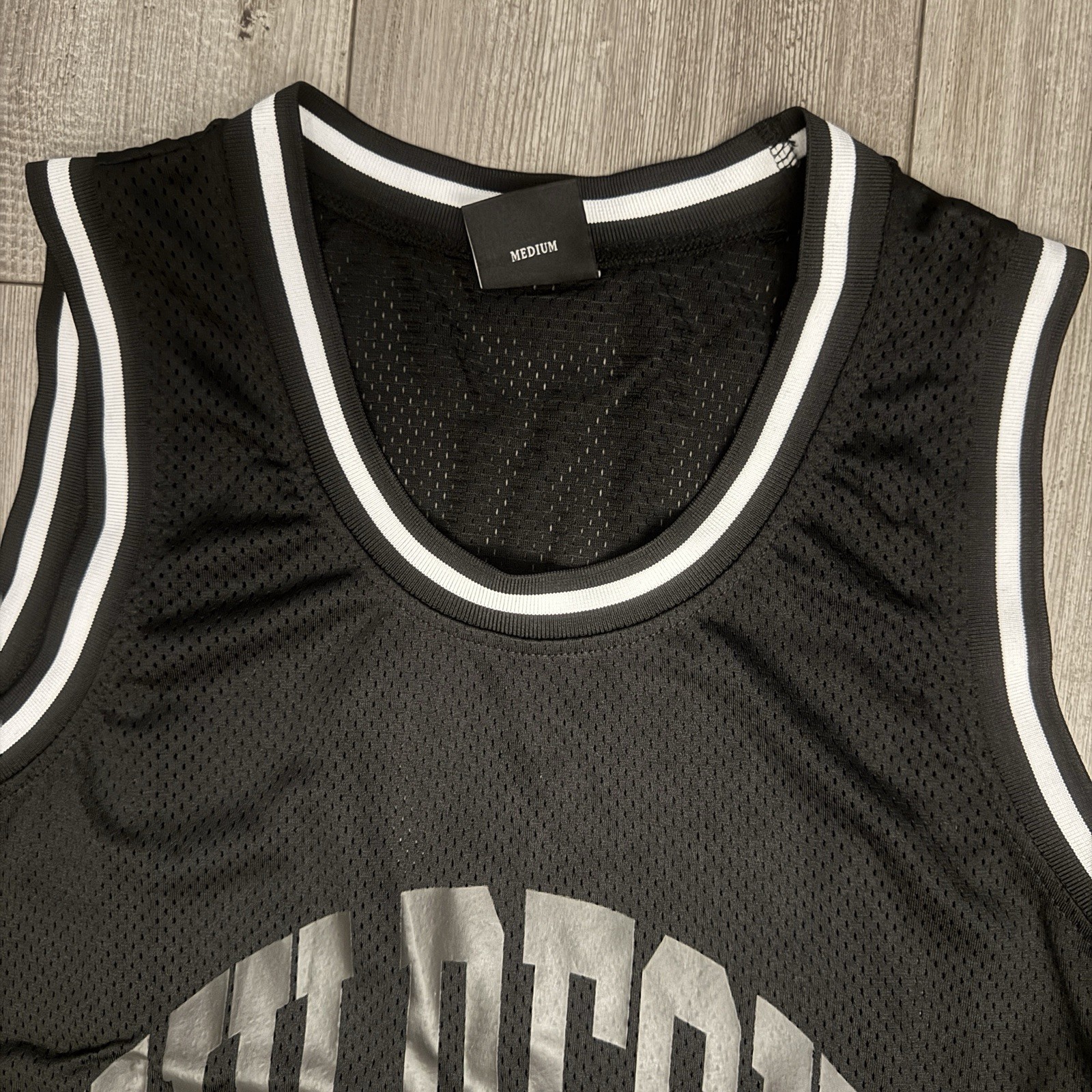 Civil Regime by Darc Sport Basketball Jersey Mens Medium Black Above All NWT gallery