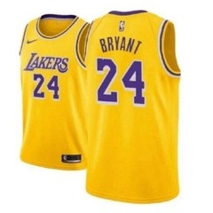 Nike Los Angeles Lakers Swingman KOBE BRYANT #24 authentic Big Kids Jersey Sz L