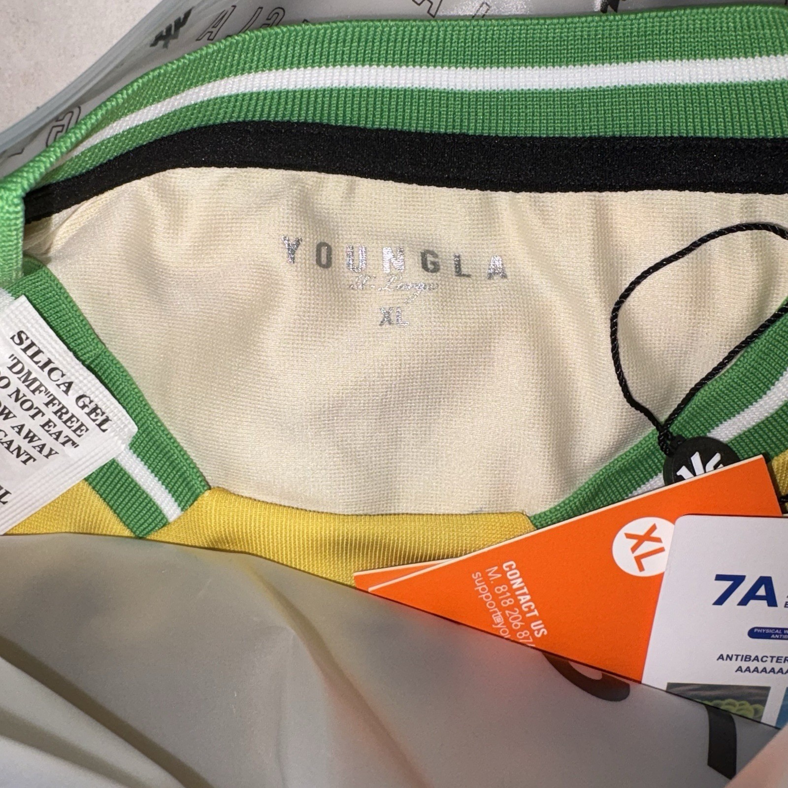 YOUNGLA BRAZIL WORLD CUP 2026 SOCCER FOOTBALL JERSEY NEYMAR #10 - XL AUTHENTIC gallery