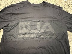 Under Armour Men’s Size Small Graphic Mesh Tee in Black 9/10 Condition