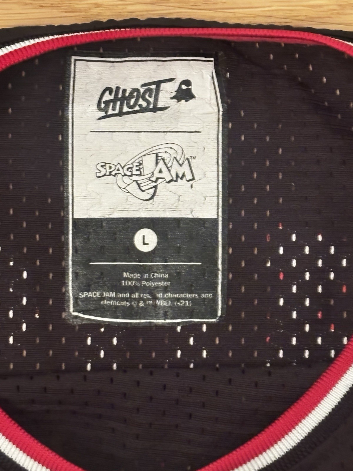 Ghost Lifestyle Space Jam LE Jersey Tank Shirt 188/340 Rare Sz L Large gallery