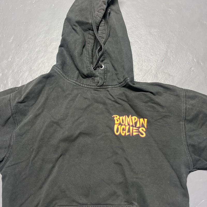 Bumpin Uglies Reggae Music Multi Sex Black Graphic Pullover Hoodie Sweat Shirt gallery