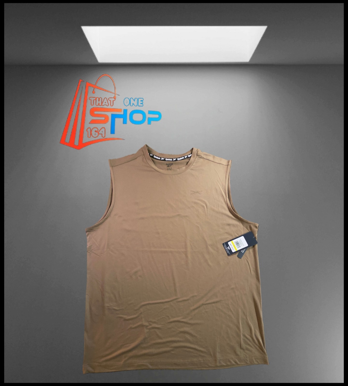 Reebok Men's Tech Training Sleeveless T-shirt Size Large gallery