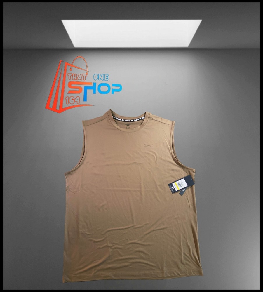 Reebok Men's Tech Training Sleeveless T-shirt Size Large