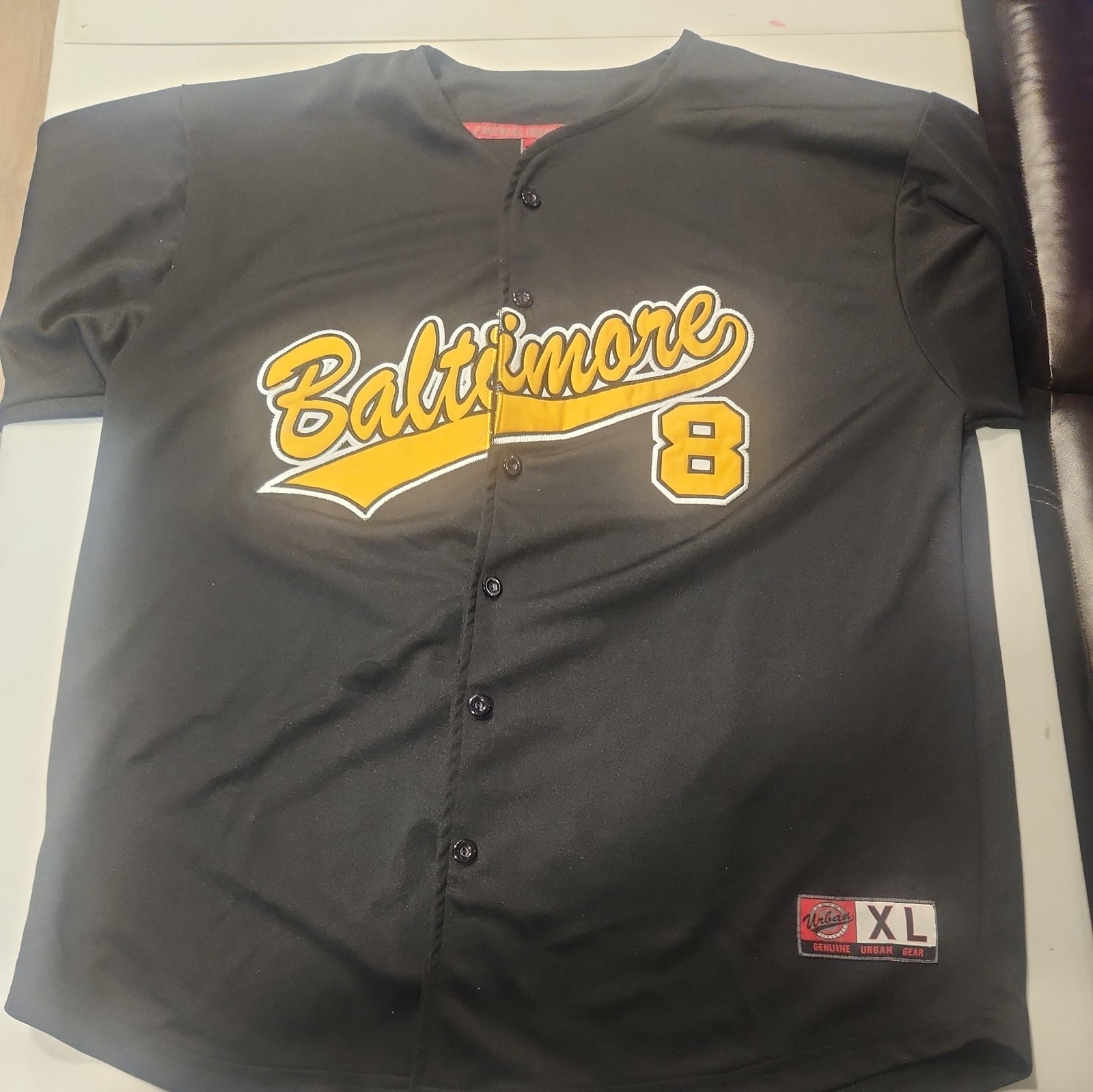 Urban Jeanswear Baltimore Jersey #8 Genuine Urban Gear Men’s Size XL gallery