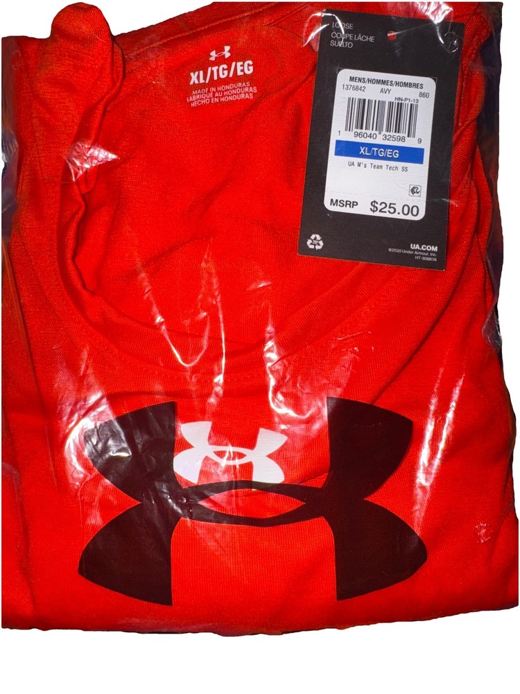 Under Armour Men's Tech Team Short Sleeve Shirt - Quick-Drying and Ultra-Soft XL