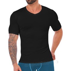 Mens Compression Shirt Base Layer Sports Top Short Sleeve Gym Quick Dry T-Shirt