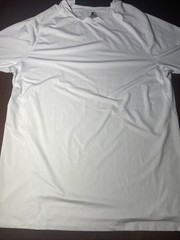 Men’s Starter Long Sleeve Activewear Shirt Size XL – Arctic White