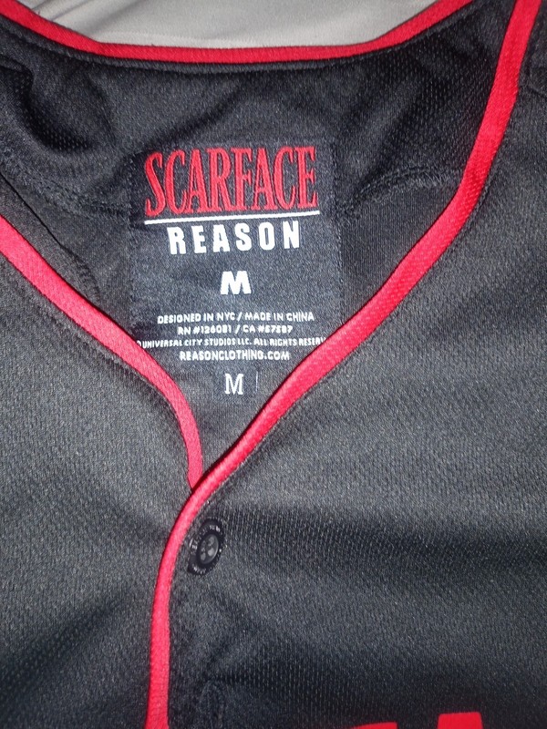 Scarface Baseball Jersey Size Medium gallery