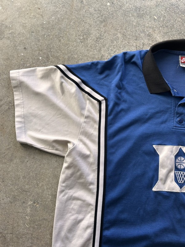 Vintage Authentic Nike DUKE Blue Devils NCAA Shooting Warm-Up Game Jersey sz XXL gallery