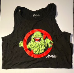 Mutilation ghostbusters Graphic Print Tank Top Scoop Neck Sleeveless Large