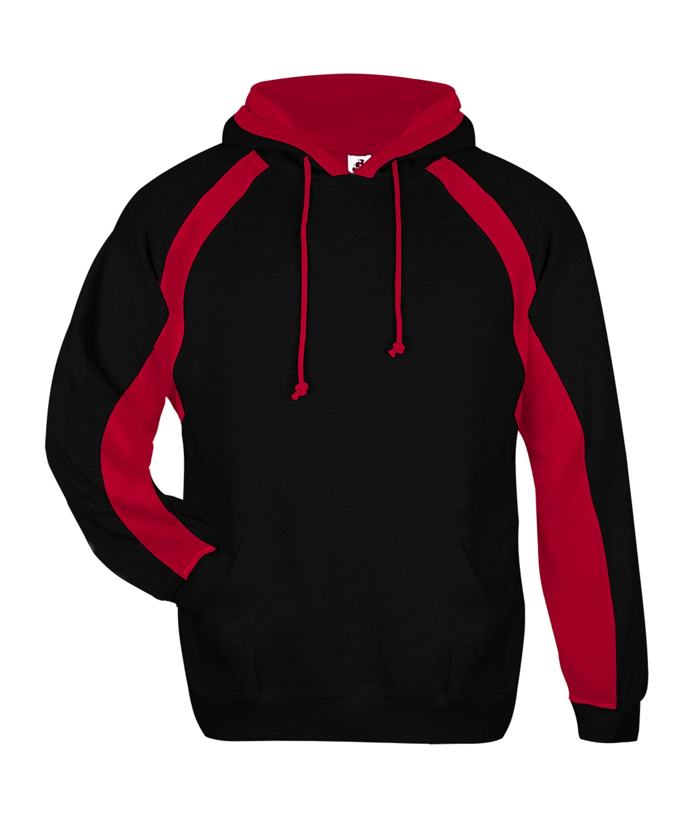 Badger 126200 Mens Long Sleeve Performance Athletic Hook Training Cool Hoodie gallery
