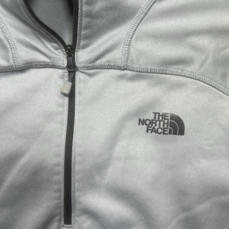 North Face Pullover Men's XL Gray Tech Glacier 1/4 Zip Outdoor Hiking NF00CP4A gallery