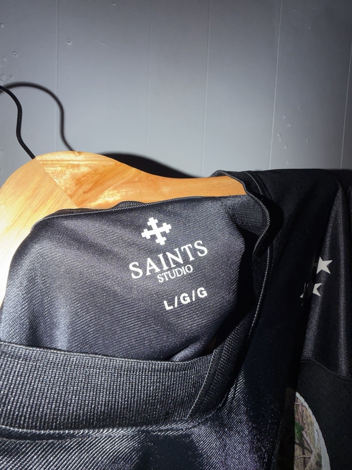 Saints Studio Breathable Mesh Men's Jersey #88 Black/White Size L Short Sleeve gallery