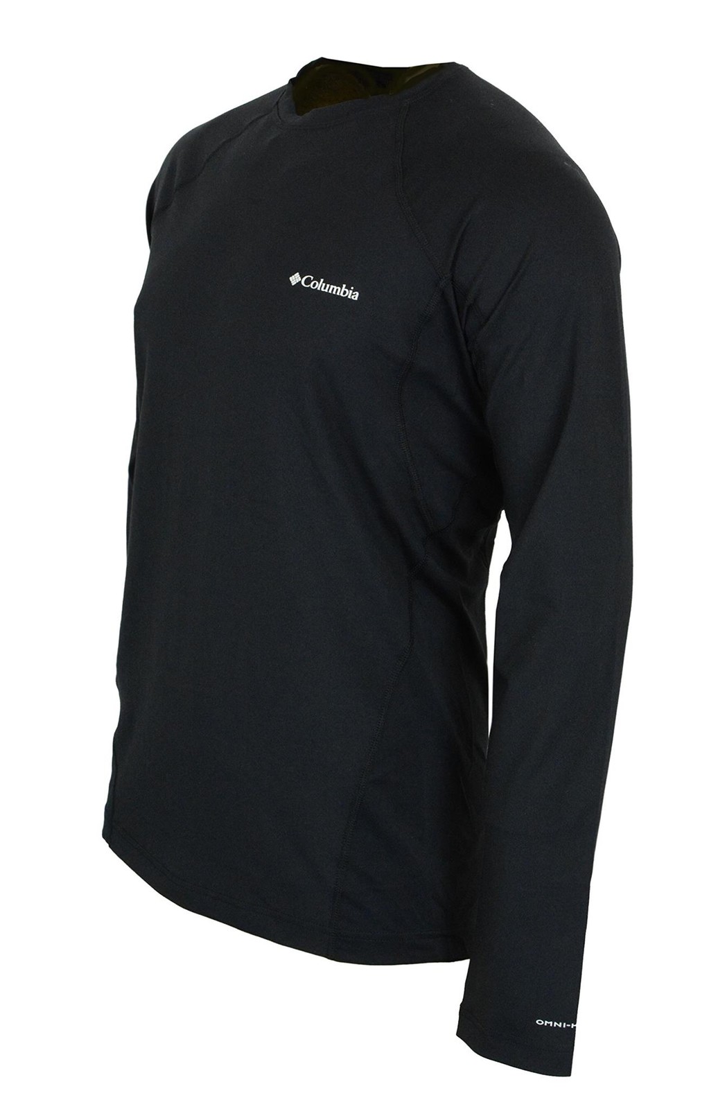 Columbia Omni-Heat Mens Midweight Stretch Baselayer Long Sleeve Shirt, Black, La gallery
