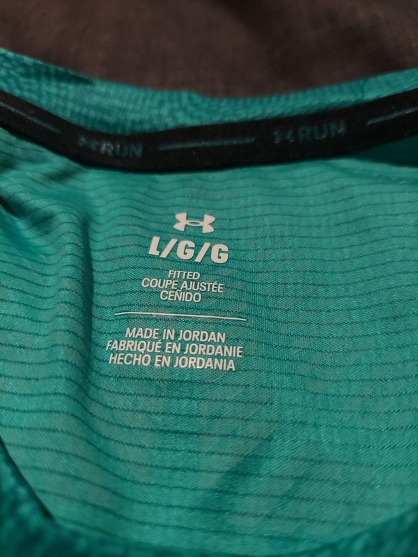 Under Armour COOLSWITCH Printed Short-Sleeved T-Shirt Run Birdie Green size L gallery